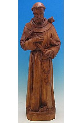 St. Francis WJSA3210C-Inspirational Gifts-Space Age Plastics-Wood Stain-Michigan Church Supply