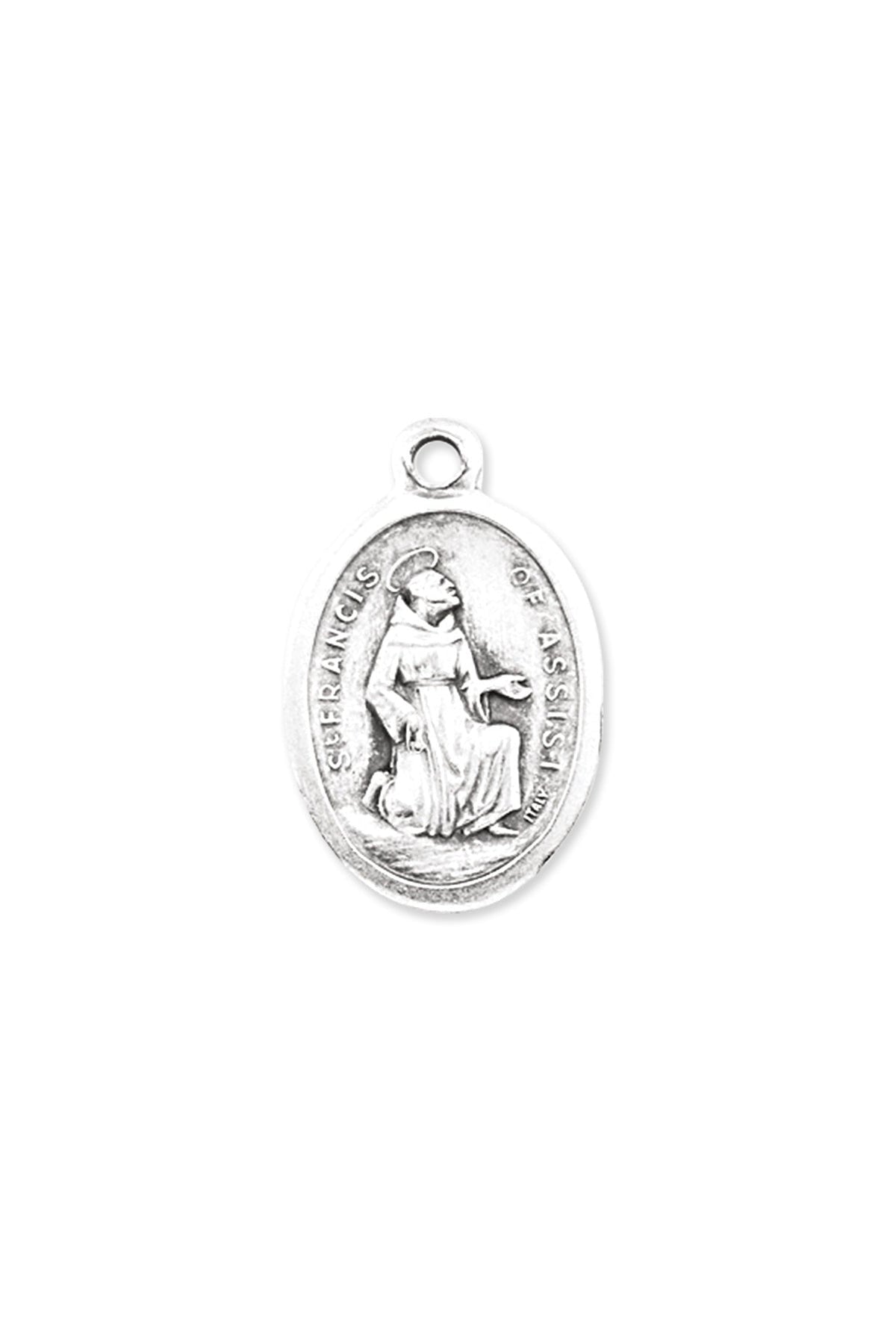 St. Francis of Assisi Medal - TA1086-Jewelry/Inspirational Gifts-Hirten-Michigan Church Supply