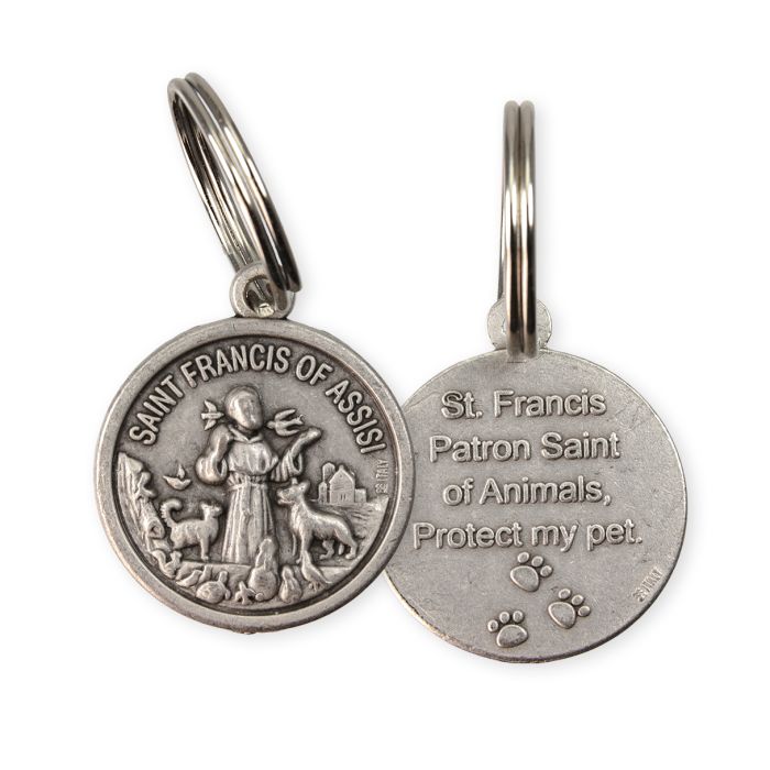 St. Francis of Assisi Pet Medal - TAPT3546-Inspirational Gifts-Hirten-Michigan Church Supply