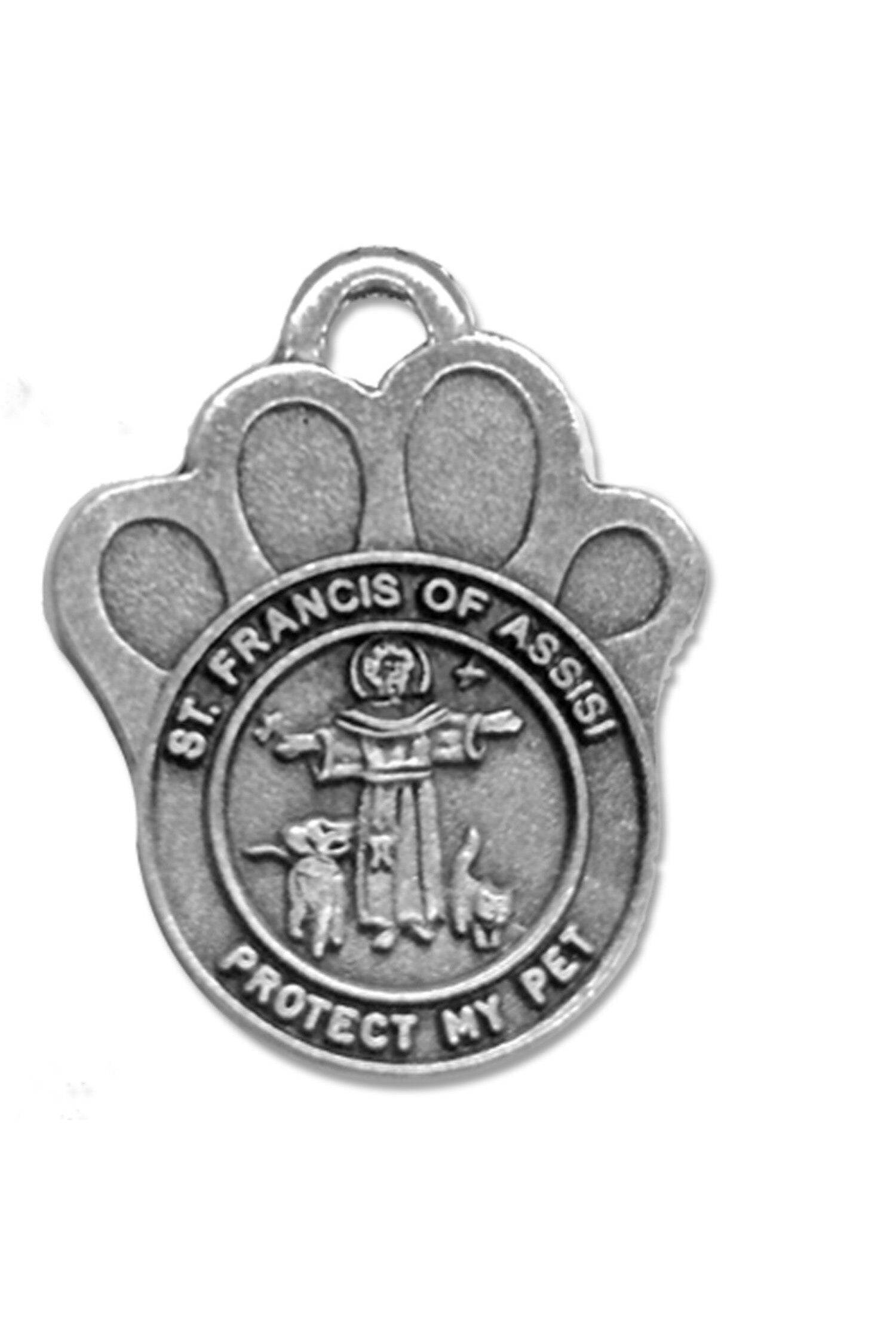 St. Francis of Assisi Pet Medal - WOSB4104-Inspirational Gifts-Singer-Michigan Church Supply