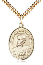 St. Ignatius of Loyola Medal - FN7217-Jewelry-Bliss Mfg-Gold Filled-Michigan Church Supply