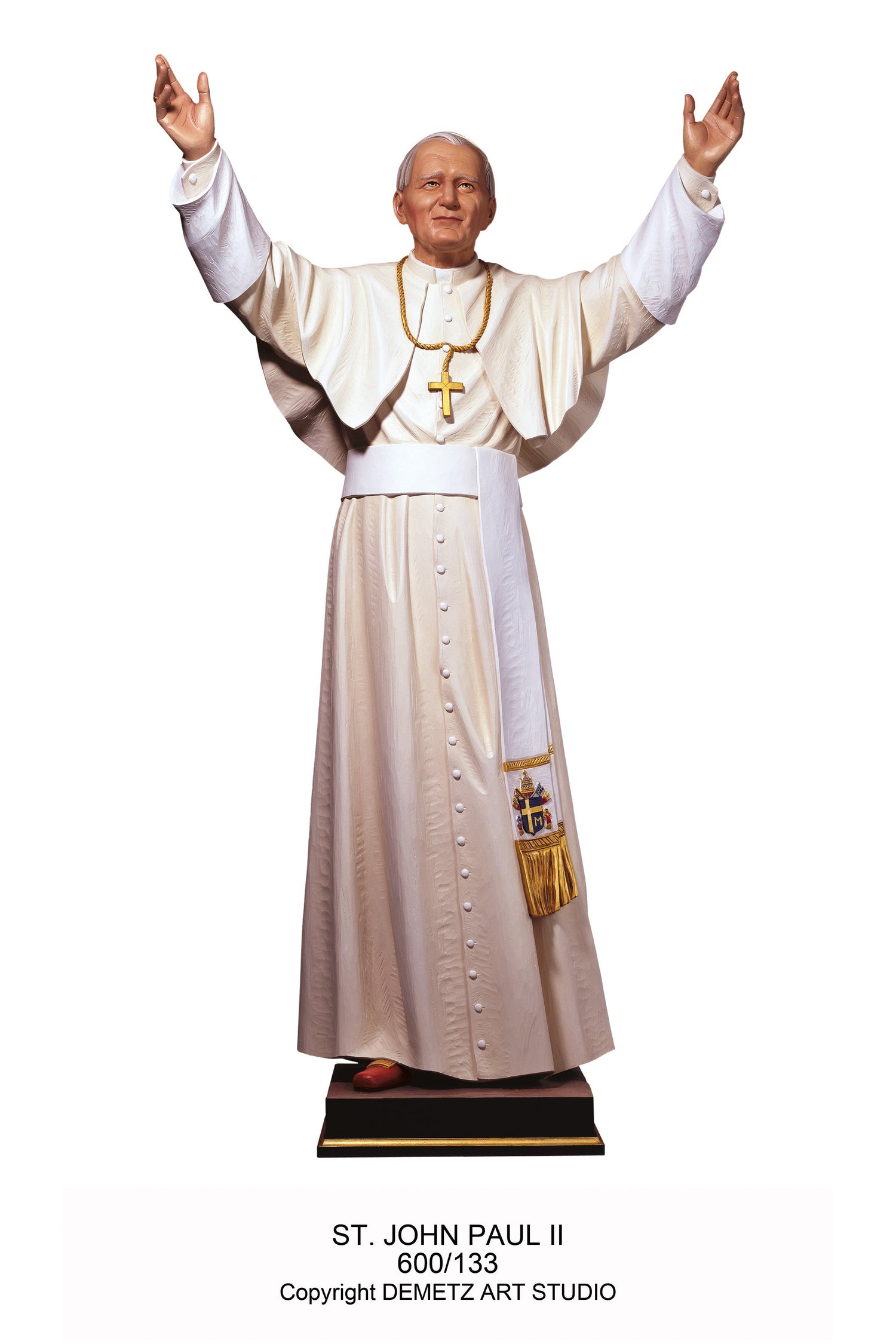 St. John Paul II - HD600133-Church Life-Demetz-Michigan Church Supply