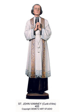 St. John Vianney - HD405-Church Life-Demetz-36"-Michigan Church Supply