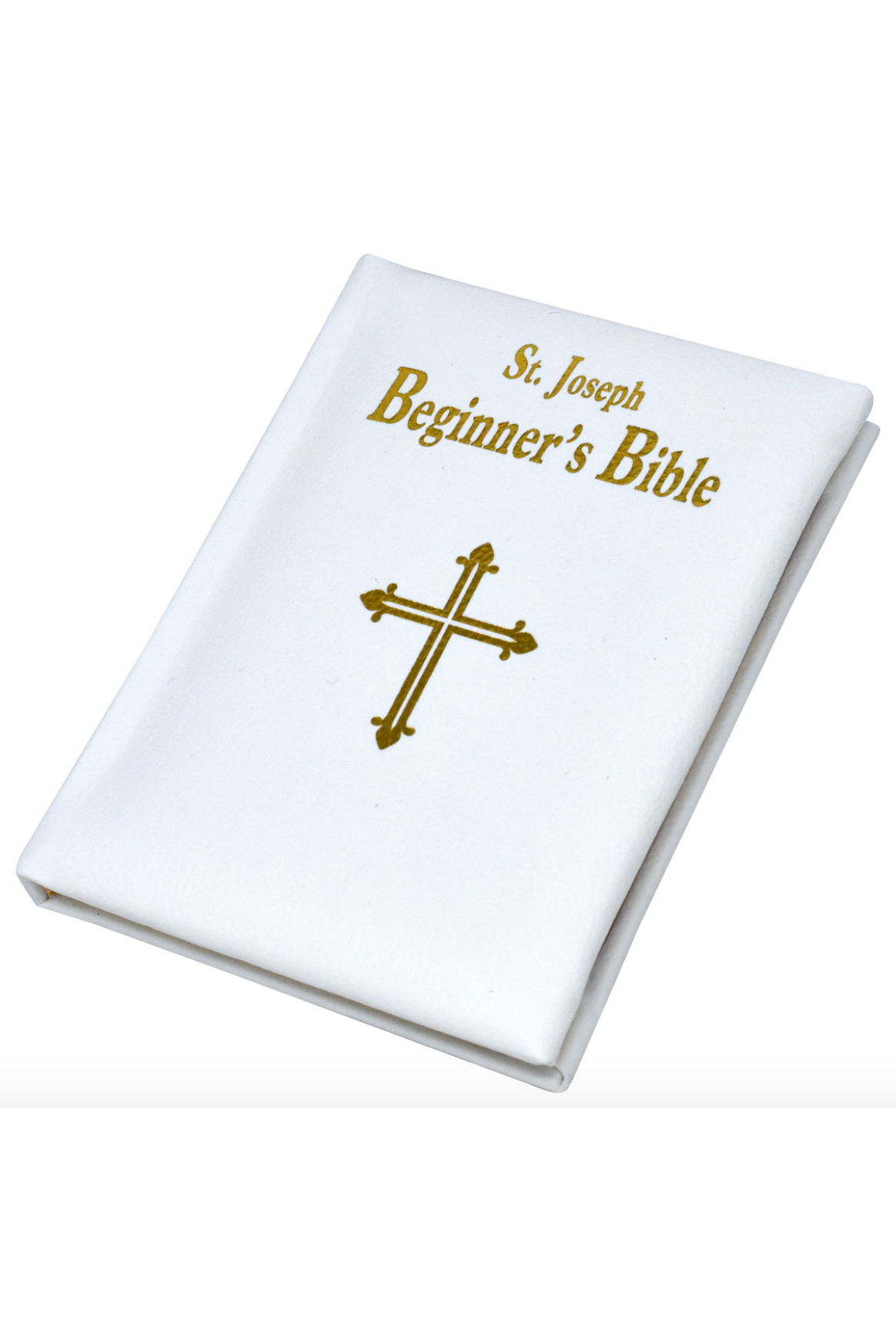 St. Joseph Beginner's Bible White - GF15513W-Inspirational Gifts-Catholic Book Publishing Corp-Michigan Church Supply