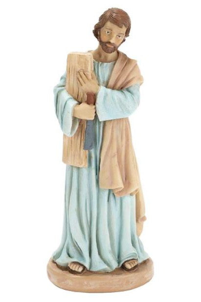 St. Joseph Colored Statue 4" - HOFIGR101-Inspirational Gifts-Dicksons Gifts-Michigan Church Supply