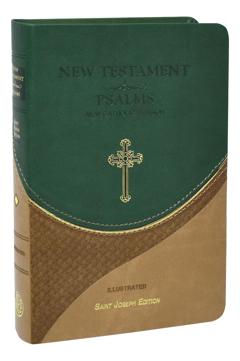 St. Joseph Edition N.C.V. New Testament and Psalms-GF64719GN-Inspirational Gifts-Catholic Book Publishing Corp-Michigan Church Supply