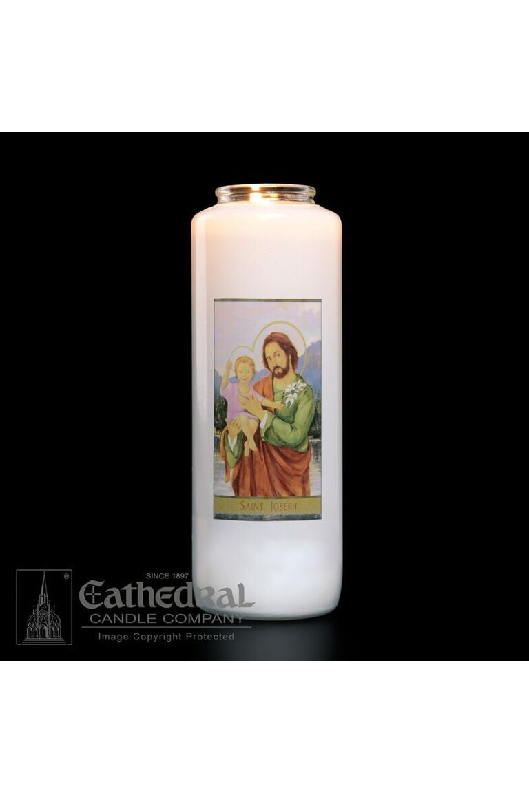 St. Joseph - GG2108-Church Life-Cathedral Candle-Michigan Church Supply