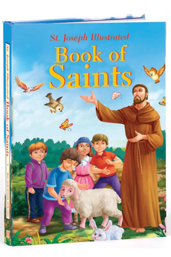 St. Joseph Illustrated Book of Saints - GF76597-Inspirational Gifts-Catholic Book Publishing Corp-Michigan Church Supply