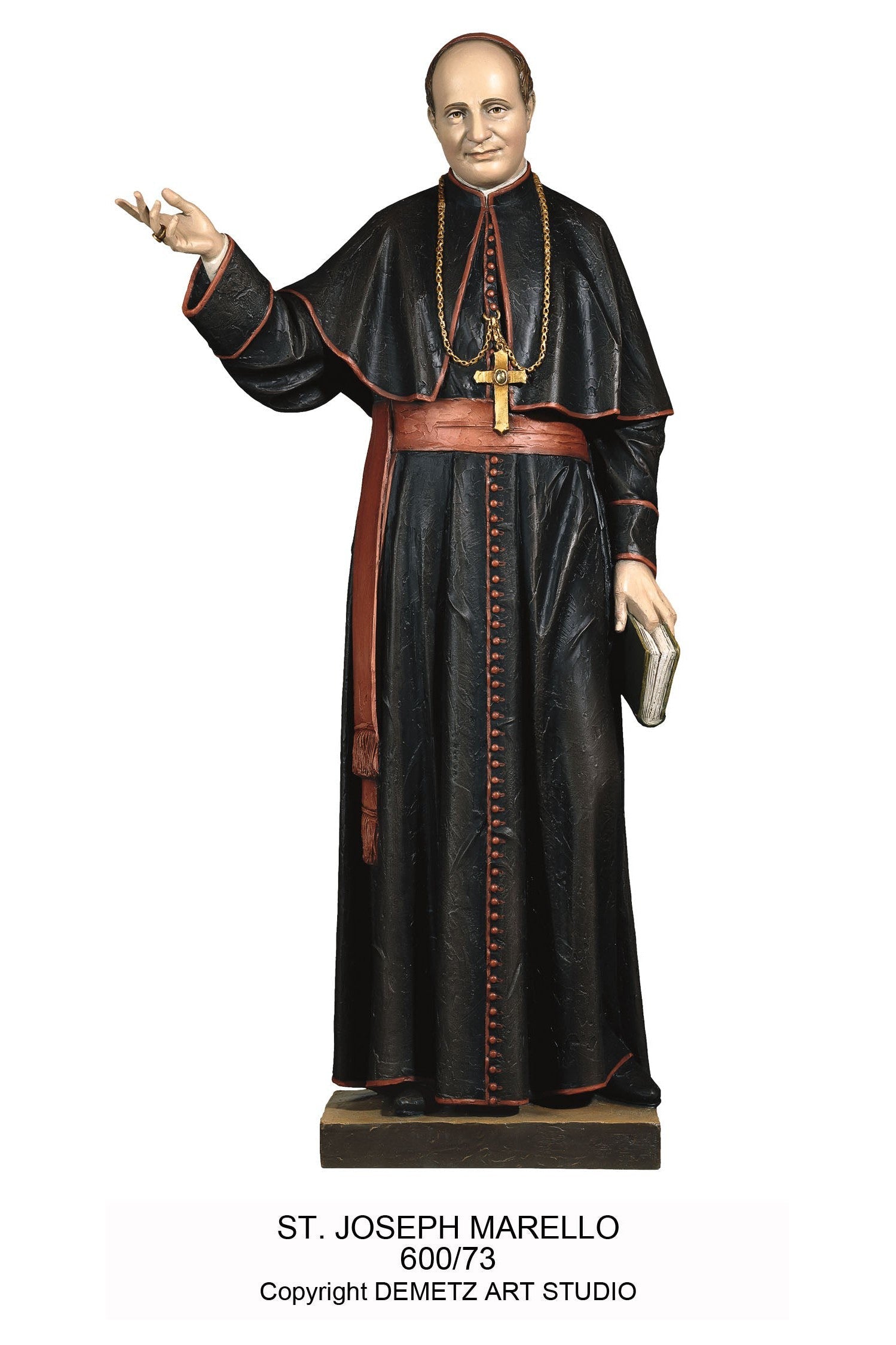 St. Joseph Marello - HD60073-Church Life-Demetz-Fiberglass 60"-Michigan Church Supply