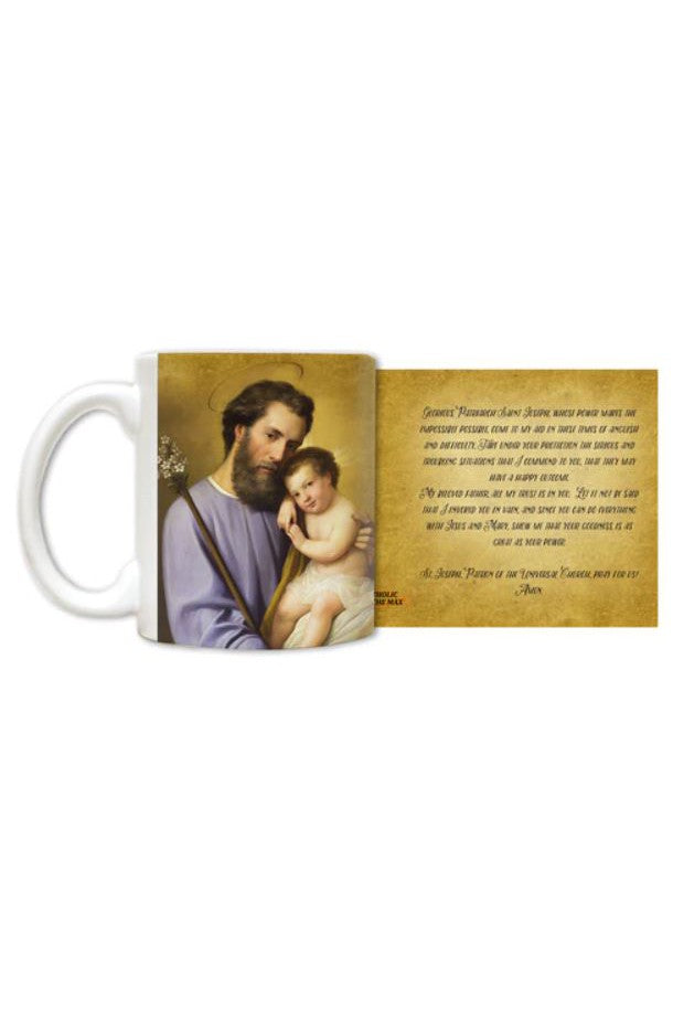 St. Joseph Mug - VTMUG4196-Inspirational Gifts-Nelson Fine Art-Michigan Church Supply