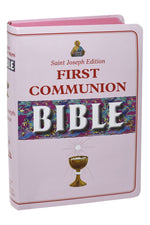 St. Joseph NCB First Communion Edition Girls - GF60822FCG-Inspirational Gifts-Catholic Book Publishing Corp-Michigan Church Supply