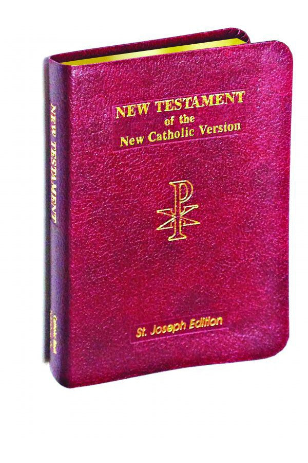 St. Joseph N.C.V. New Testament Pocket Edition - GF65013-Inspirational Gifts-Catholic Book Publishing Corp-Michigan Church Supply