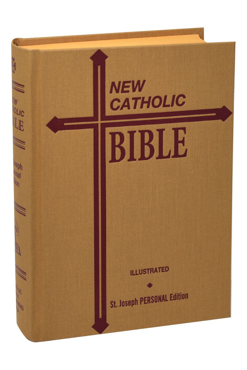 St. Joseph New Catholic Bible Hardcover Brown - GF60867-Inspirational Gifts-Catholic Book Publishing Corp-Michigan Church Supply