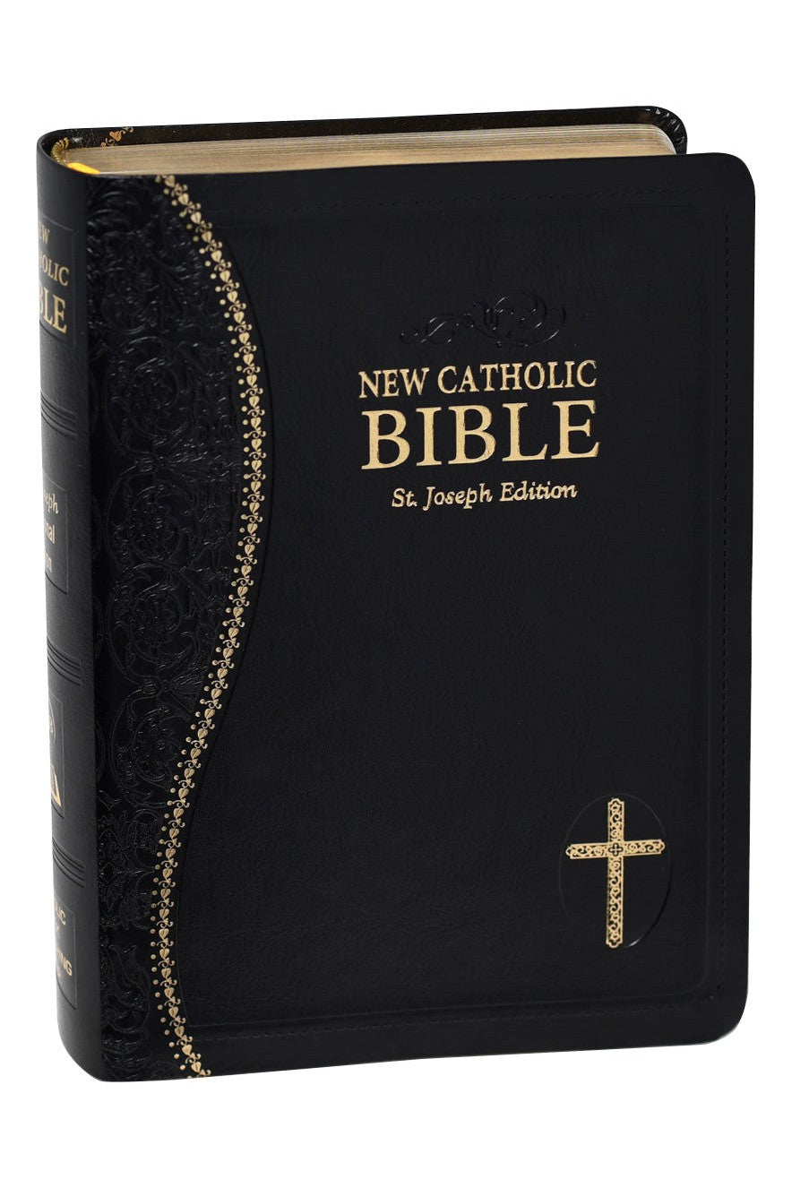 St. Joseph New Catholic Bible Personal Size Black- GF60819B-Inspirational Gifts-Catholic Book Publishing Corp-Michigan Church Supply