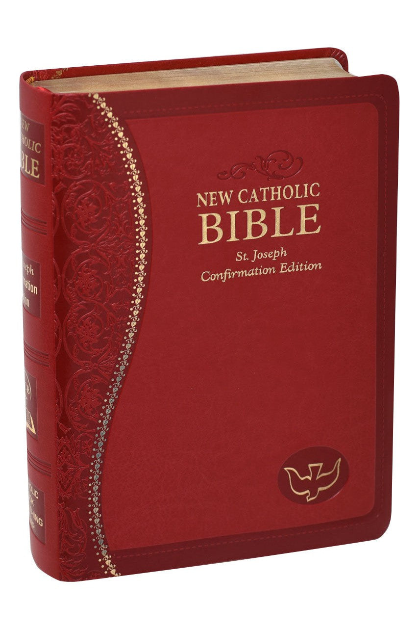 St. Joseph New Catholic Red Confirmation Edition - GF60819C-Inspirational Gifts-Catholic Book Publishing Corp-Michigan Church Supply