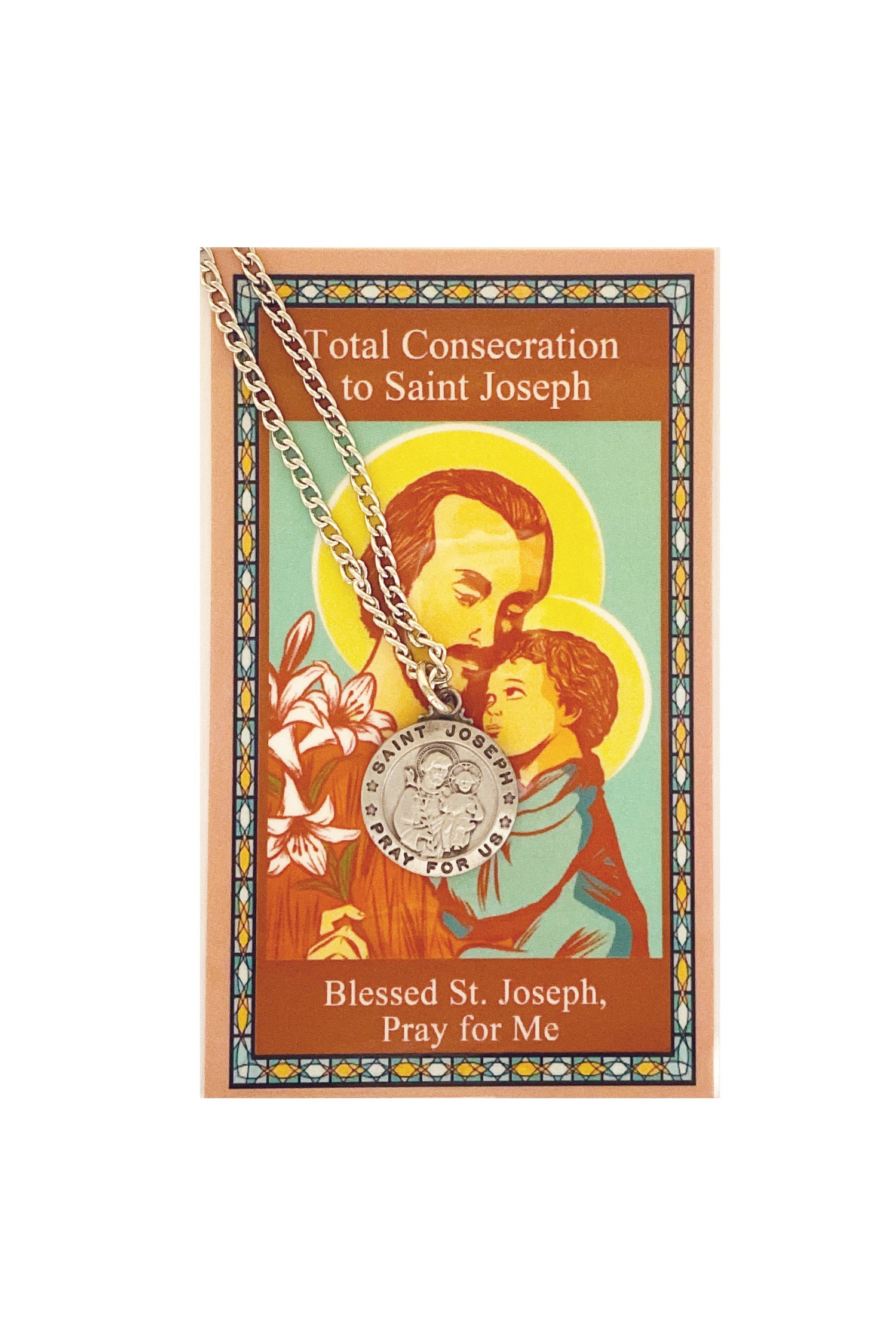 St. Joseph Pendant for Total Consecration - UZPSD1-Inspirational Gifts-McVan-Michigan Church Supply