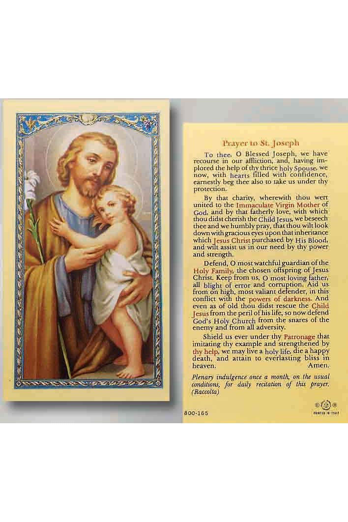 St. Joseph - TA800165-Inspirational Gifts-Hirten-Michigan Church Supply