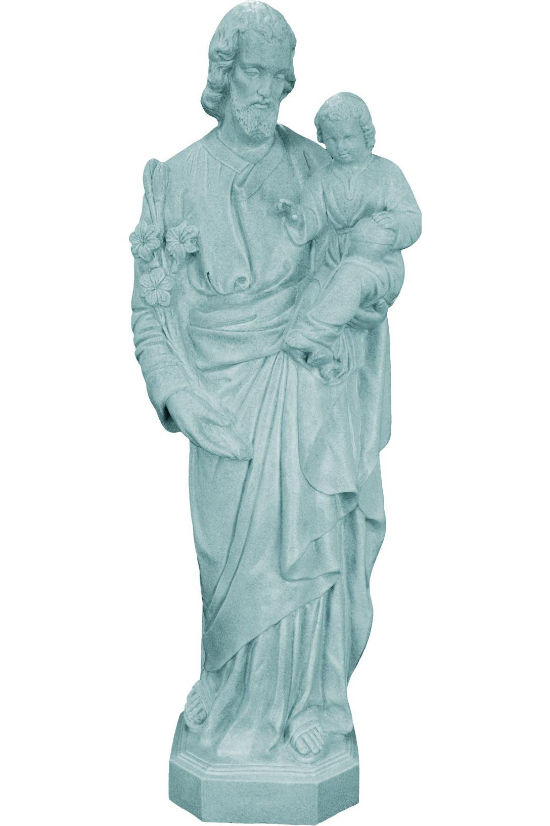 St. Joseph and Child WJSA2425C-Inspirational Gifts-Space Age Plastics-Granite-Michigan Church Supply