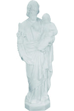 St. Joseph and Child WJSA2425C-Inspirational Gifts-Space Age Plastics-White-Michigan Church Supply