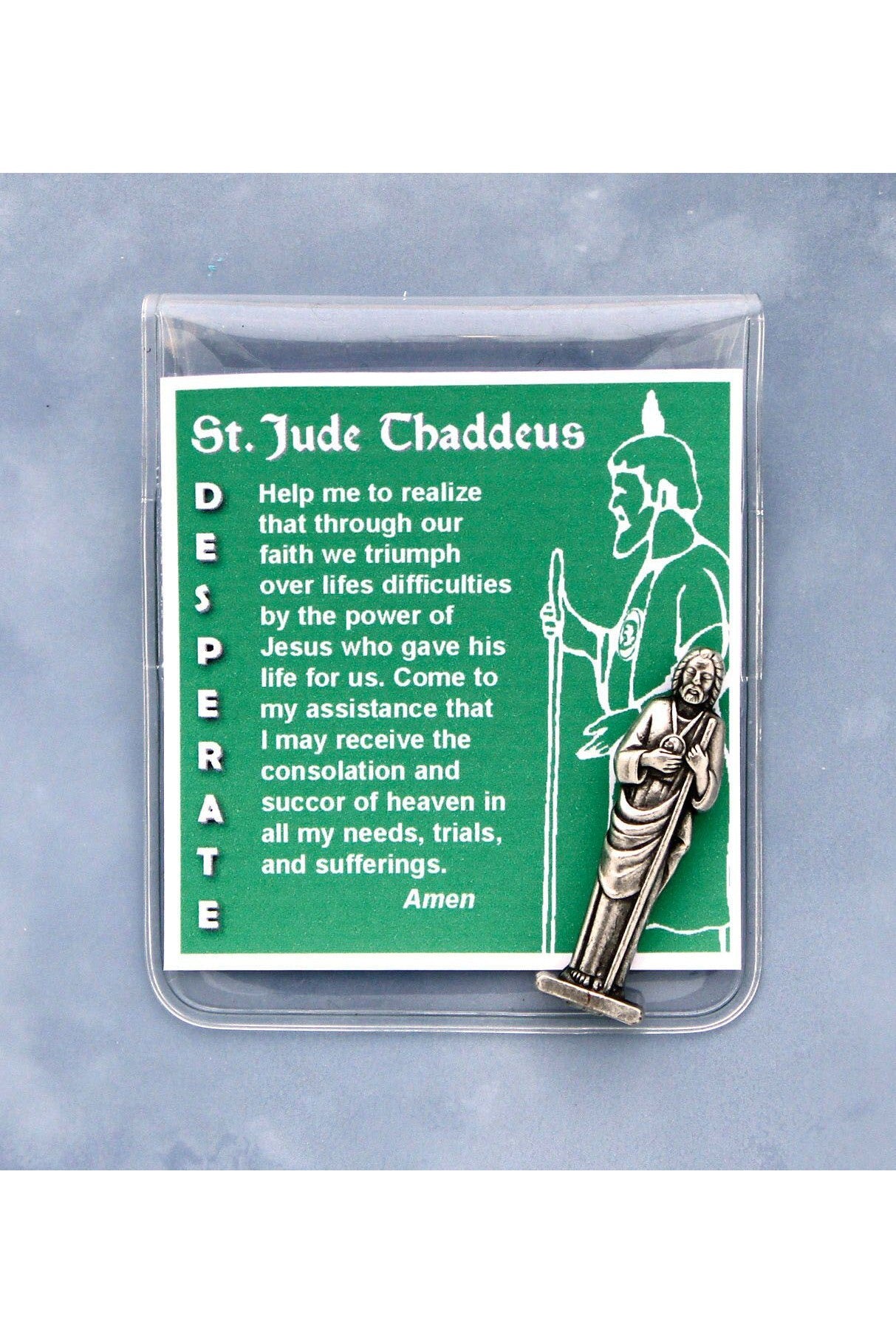 St. Jude Desperate Causes Prayer Folder - HX83SJUD-Inspirational Gifts-Devon-Michigan Church Supply