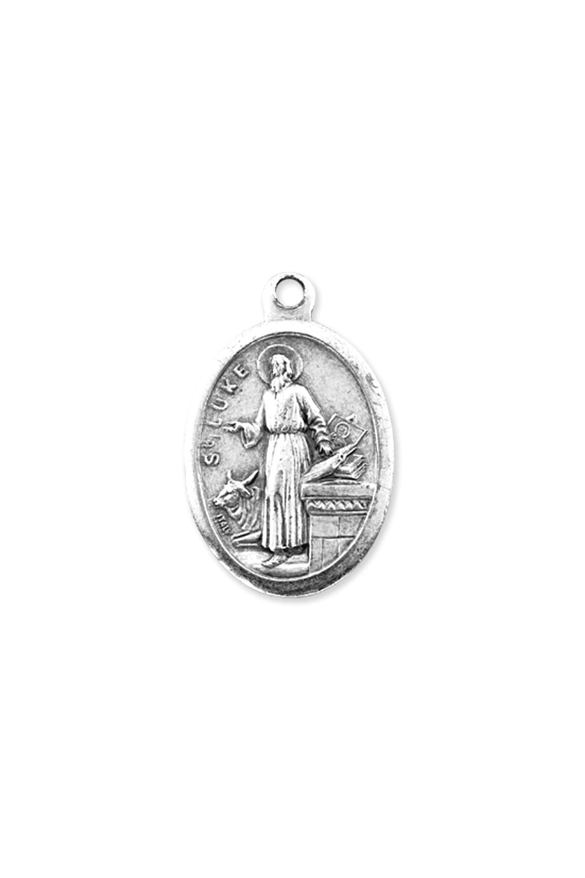 St. Luke Medal - TA1086-Jewelry/Inspirational Gifts-Hirten-Michigan Church Supply