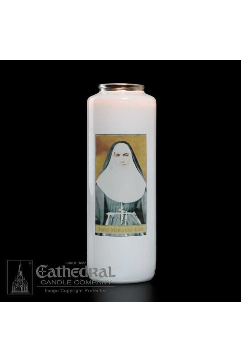 St. Marianne Cope - GG2116-Church Life-Cathedral Candle-Michigan Church Supply