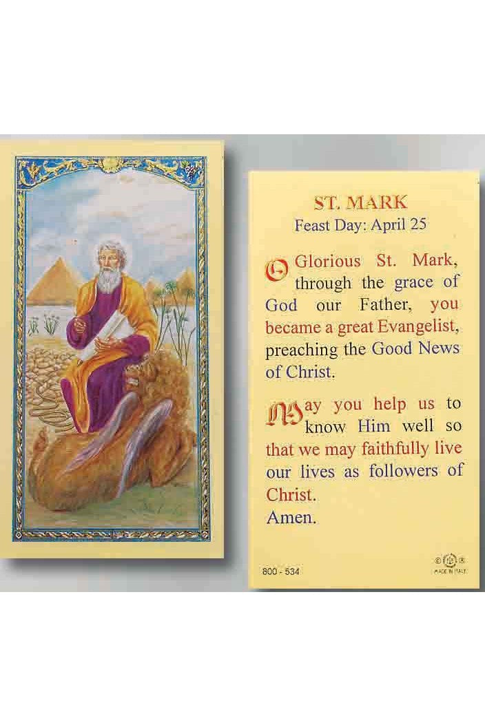 St. Mark - TA800534-Inspirational Gifts-Hirten-Michigan Church Supply