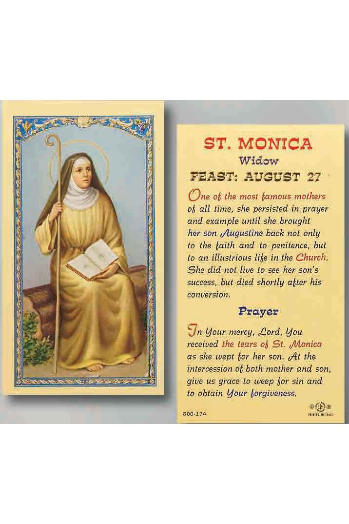 St. Monica - TA800174-Inspirational Gifts-Hirten-Michigan Church Supply