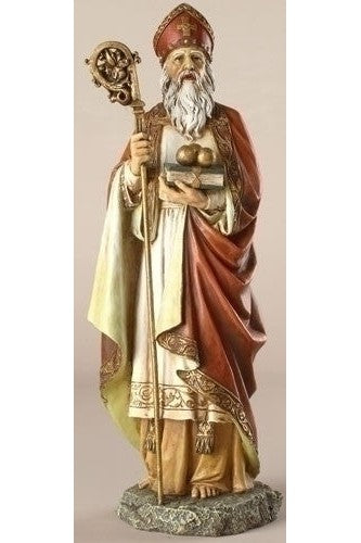 St. Nicholas Figure (10.5") - LI40725-Inspirational Gifts-Roman, Inc-Michigan Church Supply