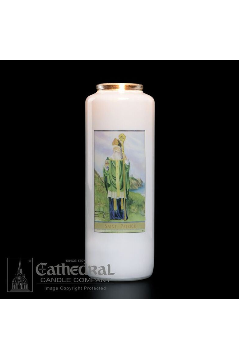 St. Patrick - GG2111-Church Life-Cathedral Candle-Michigan Church Supply