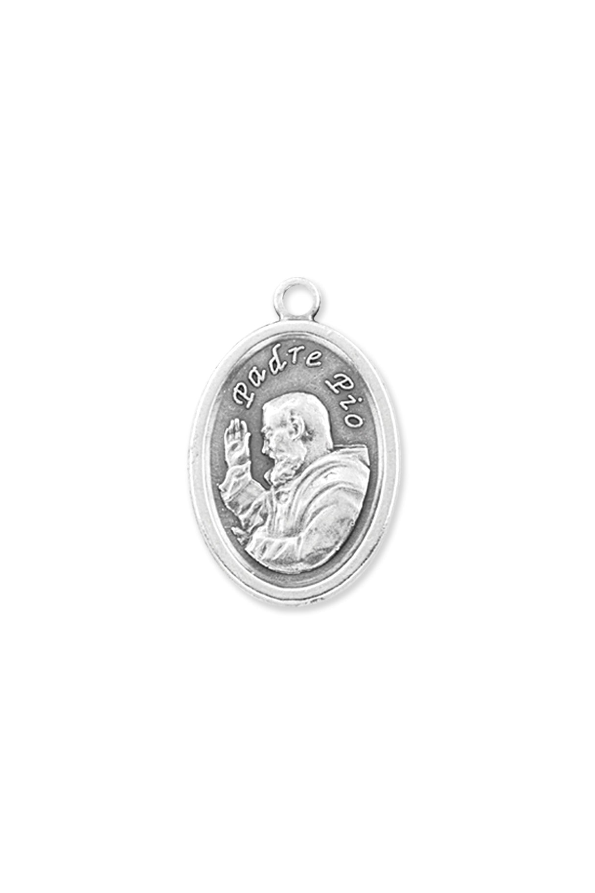 St. Pio Medal - TA1086-Jewelry/Inspirational Gifts-Hirten-Michigan Church Supply