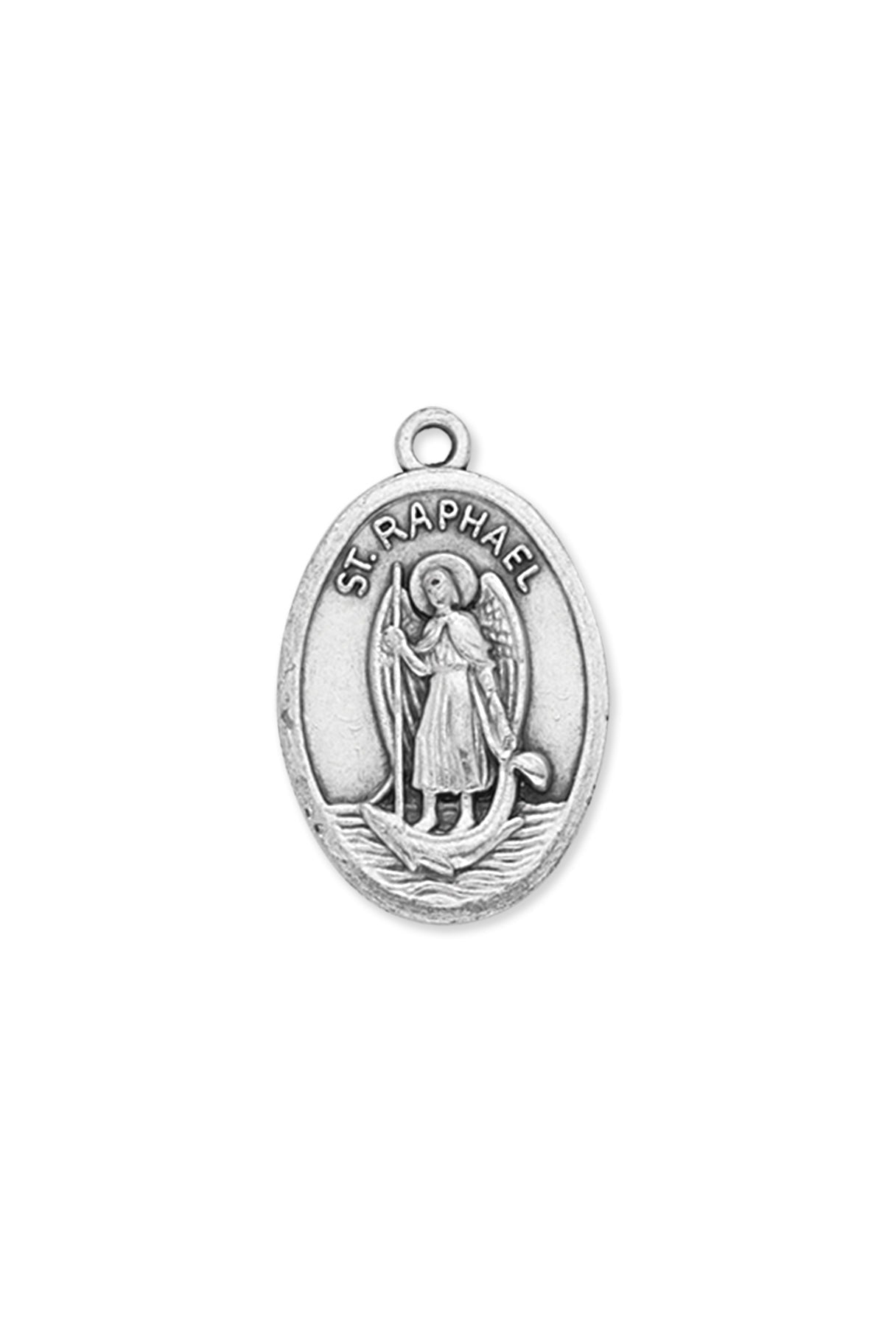 St. Raphael Medal - TA1086-Jewelry/Inspirational Gifts-Hirten-Michigan Church Supply