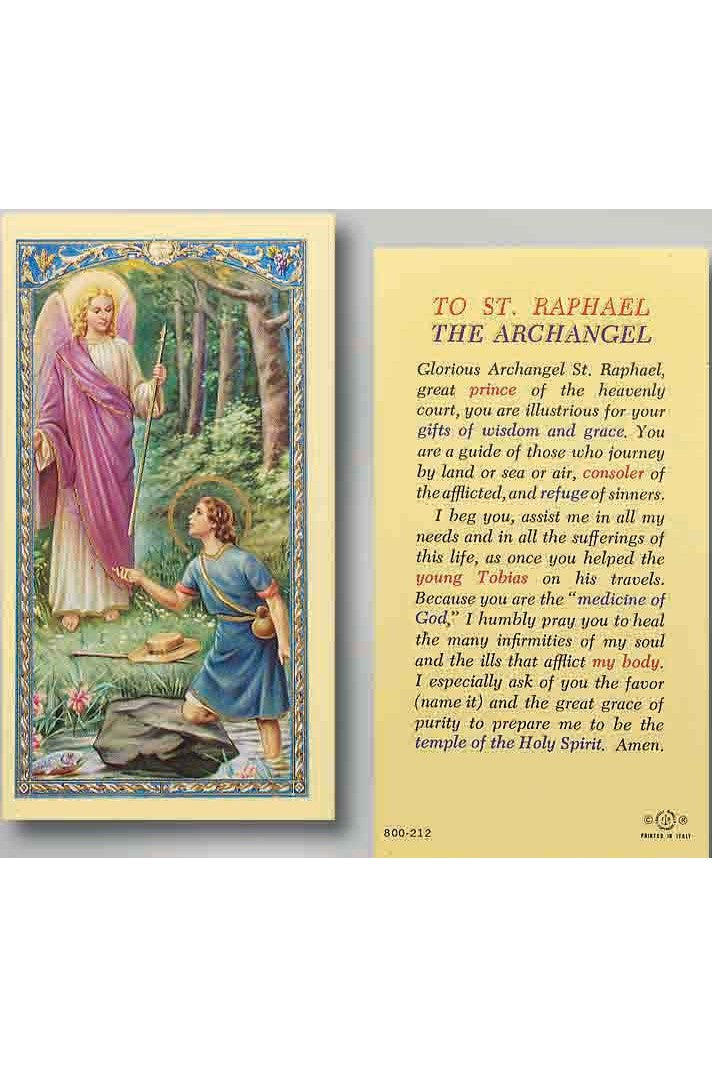 St. Raphael the archangel - TA800212-Inspirational Gifts-Hirten-Michigan Church Supply