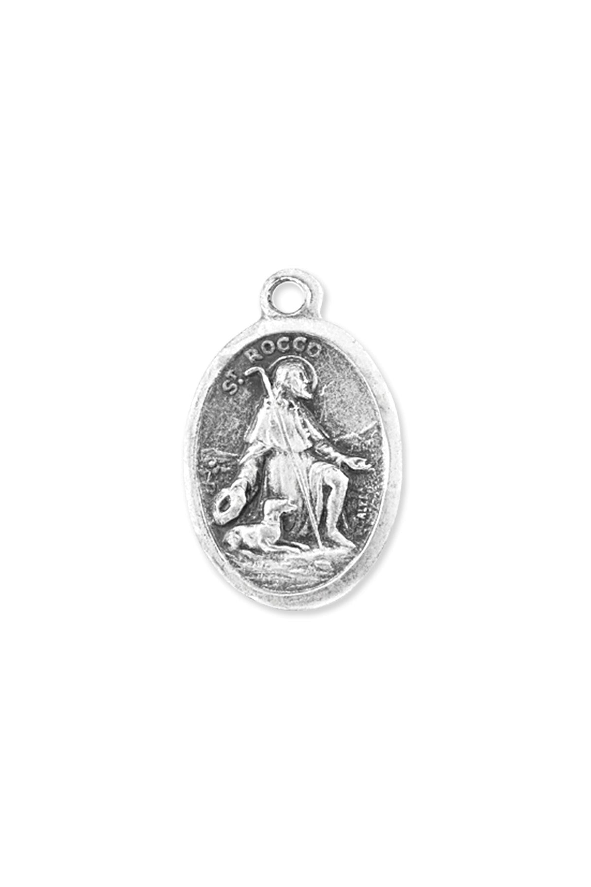 St. Rocco Medal - TA1086-Jewelry/Inspirational Gifts-Hirten-Michigan Church Supply