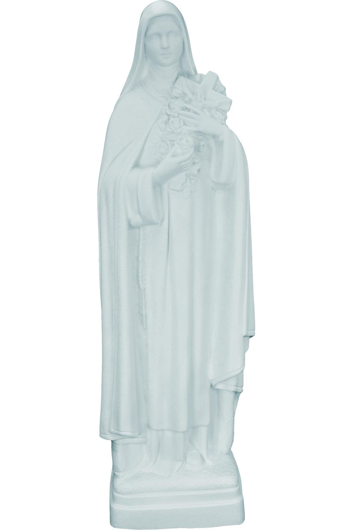 St. Theresa WJSA2440C-Inspirational Gifts-Space Age Plastics-White-Michigan Church Supply