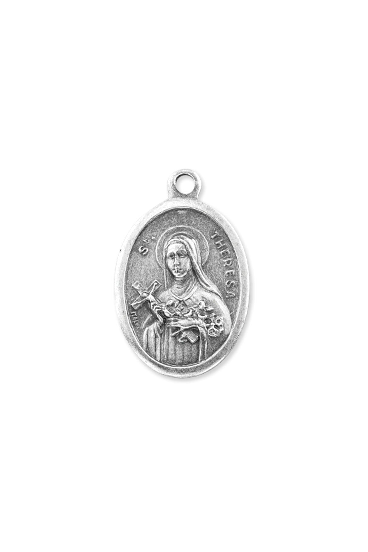 St. Therese Medal - TA1086-Jewelry/Inspirational Gifts-Hirten-Michigan Church Supply