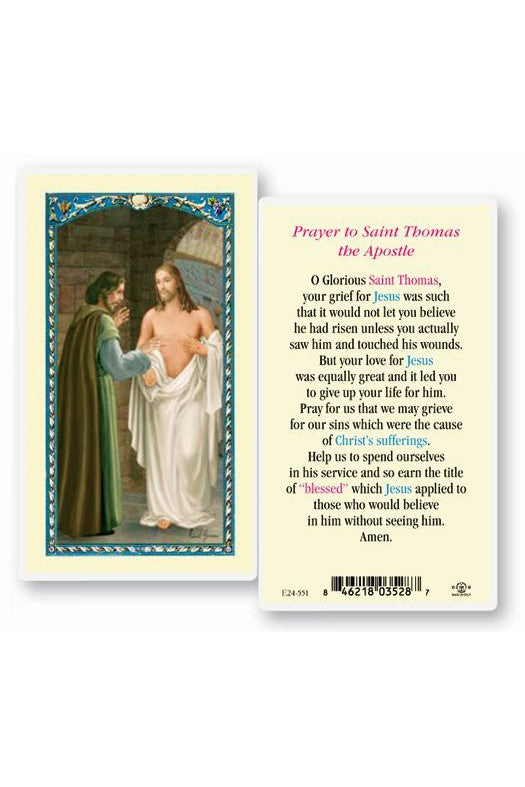 St. Thomas the Apostle - TAE24551-Inspirational Gifts-Hirten-Michigan Church Supply