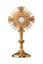 St.Remy Monstrance-EW7290-Church Life-Molina/Artistic Silver-Brass Gold Plated-Michigan Church Supply