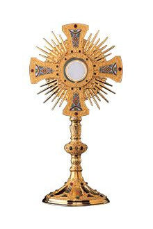 St.Remy Monstrance-EW7290-Church Life-Molina/Artistic Silver-Brass Gold Plated-Michigan Church Supply