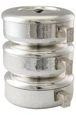 Stacking Ciboria Silver - EG446S-Church Life-Alviti-3 Piece set - Host 825-Michigan Church Supply