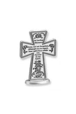 Standing Message Cross - GESQP108-Inspirational Gifts-Cathedral Art Medal and CA Gifts-Michigan Church Supply