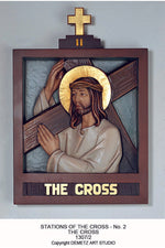 Stations of the Cross-HD1307-Church Life-Demetz-18" x 12"-Michigan Church Supply