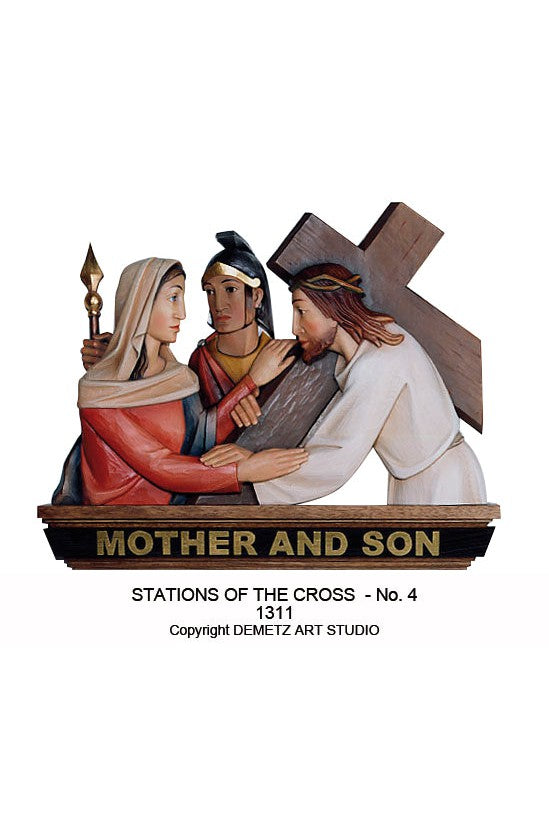 Stations of the Cross-HD1311-Church Life-Demetz-16" x 24"-Michigan Church Supply