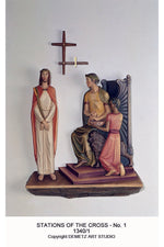 Stations of the Cross-HD1340-Church Life-Demetz-18" x 14"-Michigan Church Supply