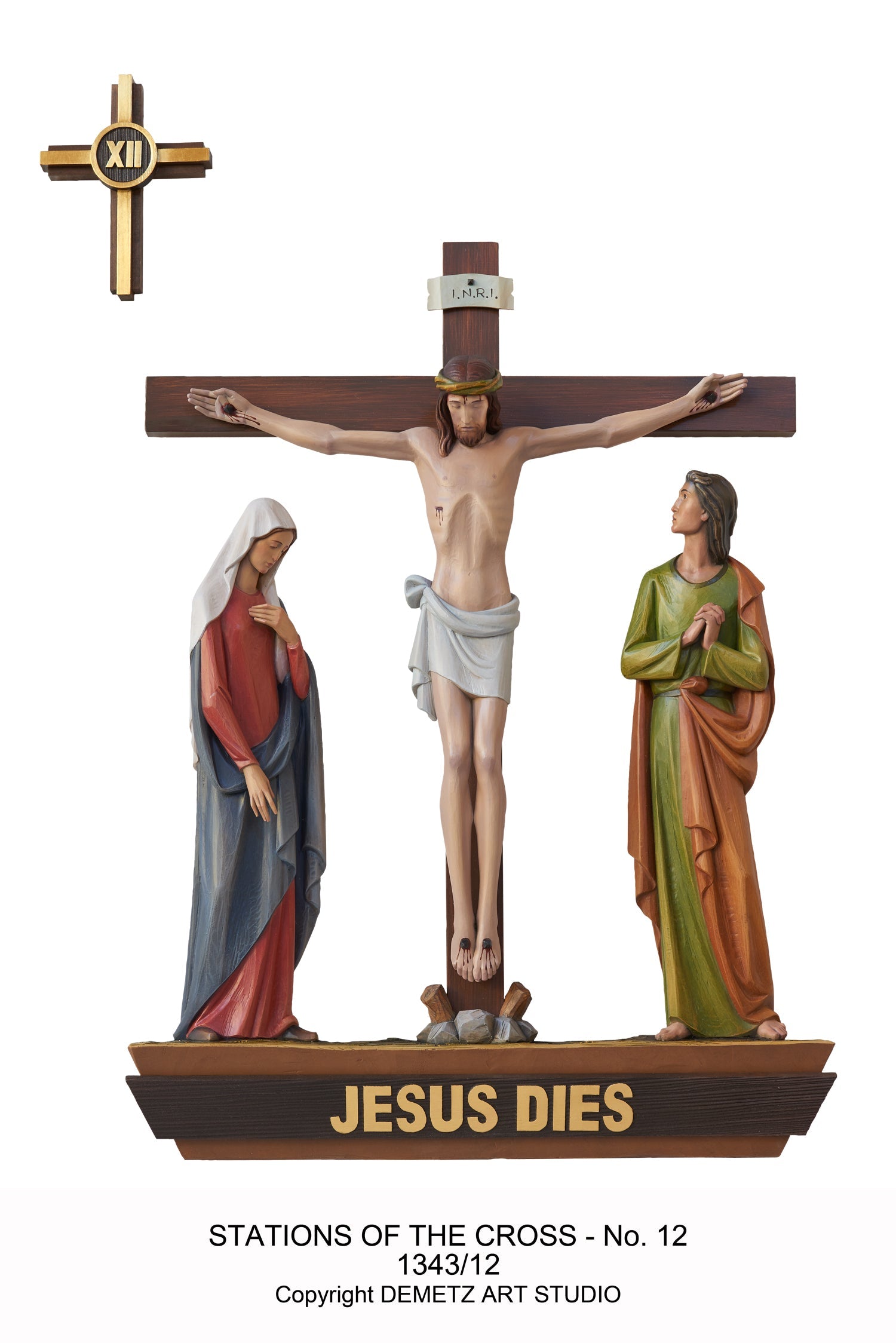 Stations of the Cross-HD1343-Church Life-Demetz-Michigan Church Supply