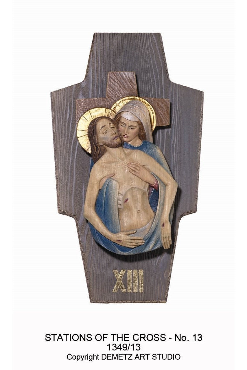 Stations of the Cross - HD1349C/B-Church Life-Demetz-Michigan Church Supply