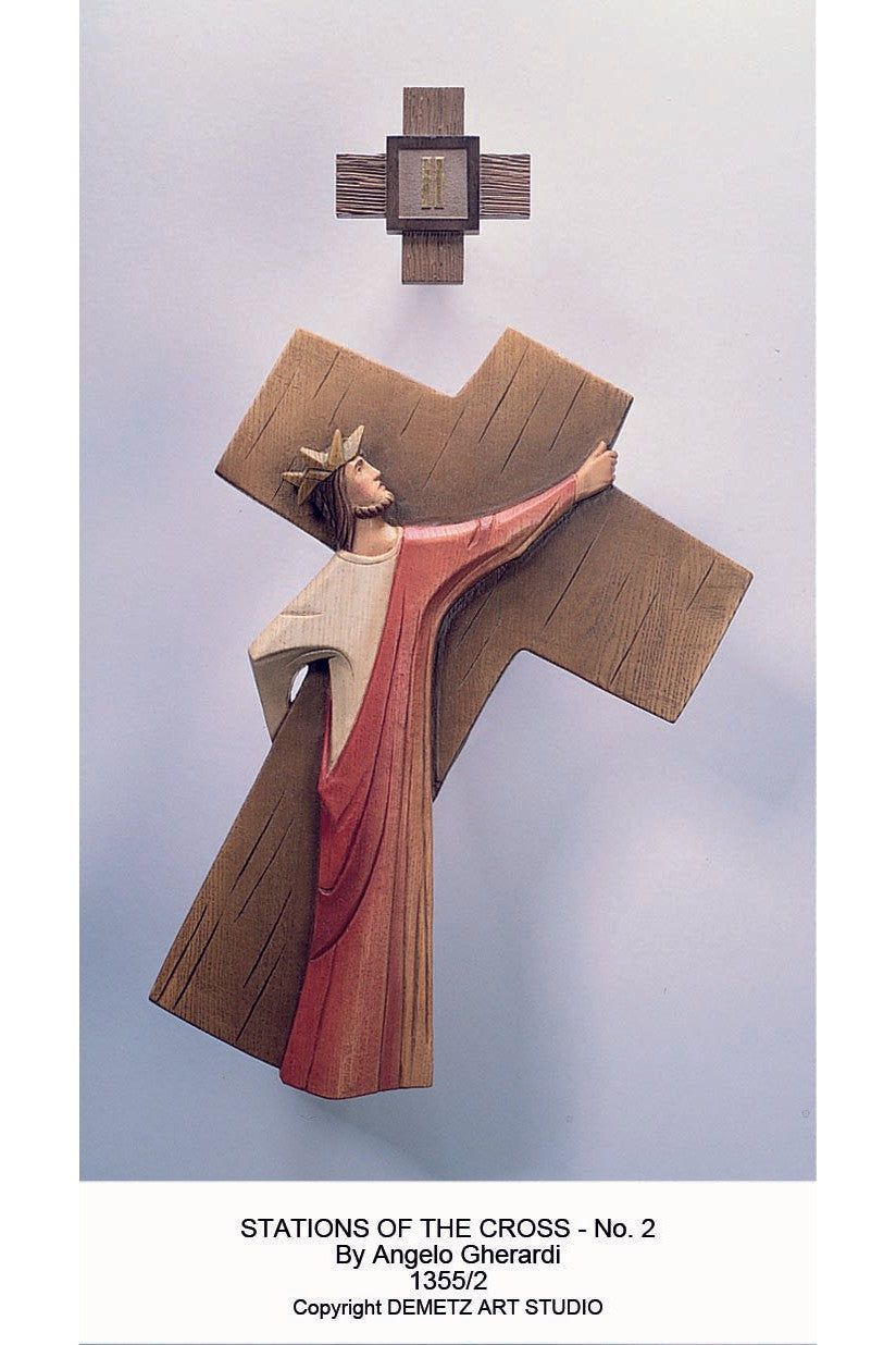 Stations of the Cross-HD1355-Church Life-Demetz-14" x 12"-Michigan Church Supply