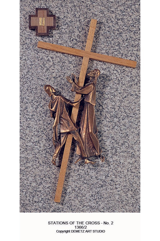 Stations of the Cross-HD1366-Church Life-Demetz-8"-Michigan Church Supply