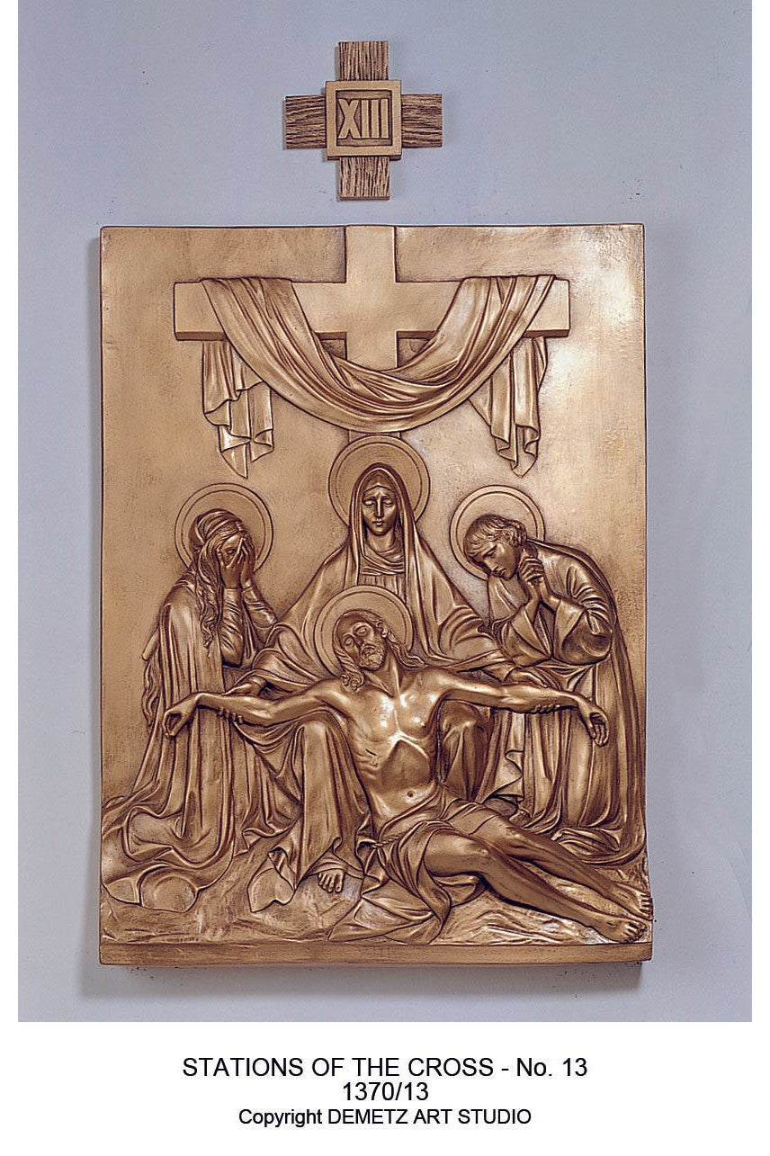 Stations of the Cross - HD1370B-Church Life-Demetz-Michigan Church Supply