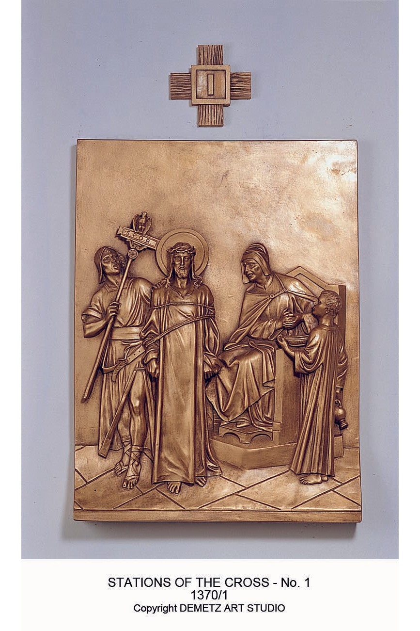 Stations of the Cross - HD1370B-Church Life-Demetz-Michigan Church Supply